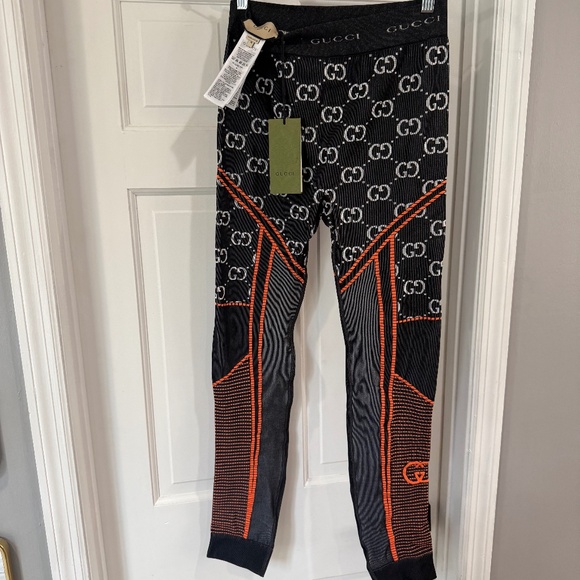 Gucci Pants - Gucci GG Jersey Jacquard Leggings (New W/Tags)